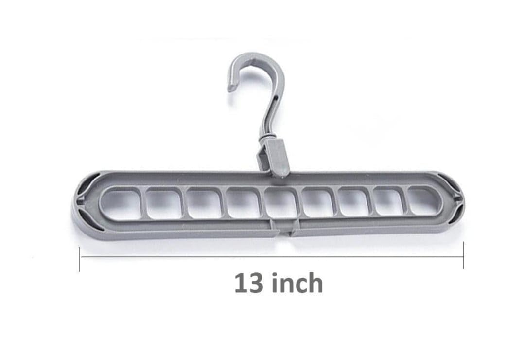 Multi-functional nine-hole clothes hanger
