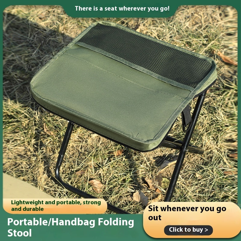 Outdoor Backpack Handbag Folding Chair Leisure Portable Pocket